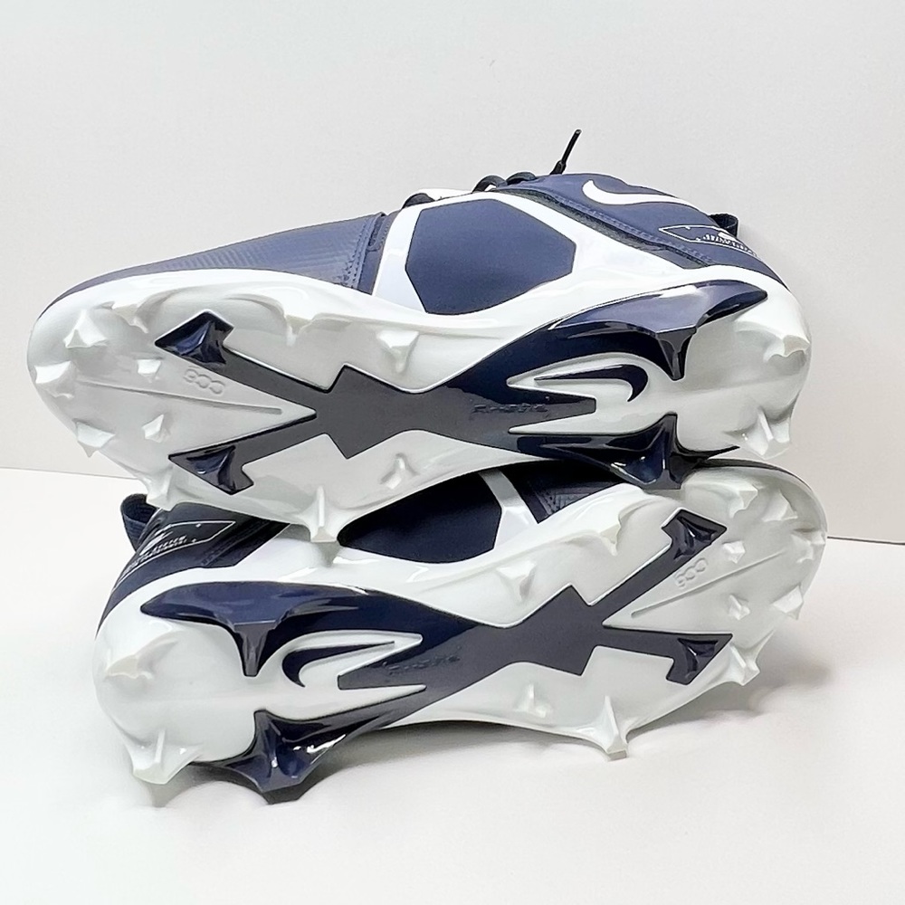 NEW Nike Men’s Alpha Menace Pro 3 Football Cleats Navy Size 10.5 - Picture 9 of 10